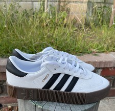 Size 4.5 - adidas Sambarose Cloud White 