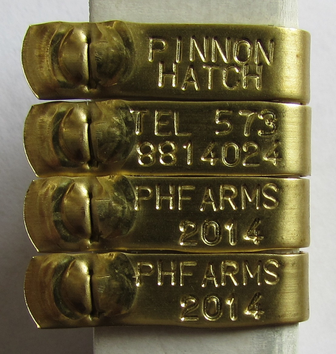 Pinnon Hatch Farms 500 Pezzi Fasce Personalizzate Jiffy Wing Etichette