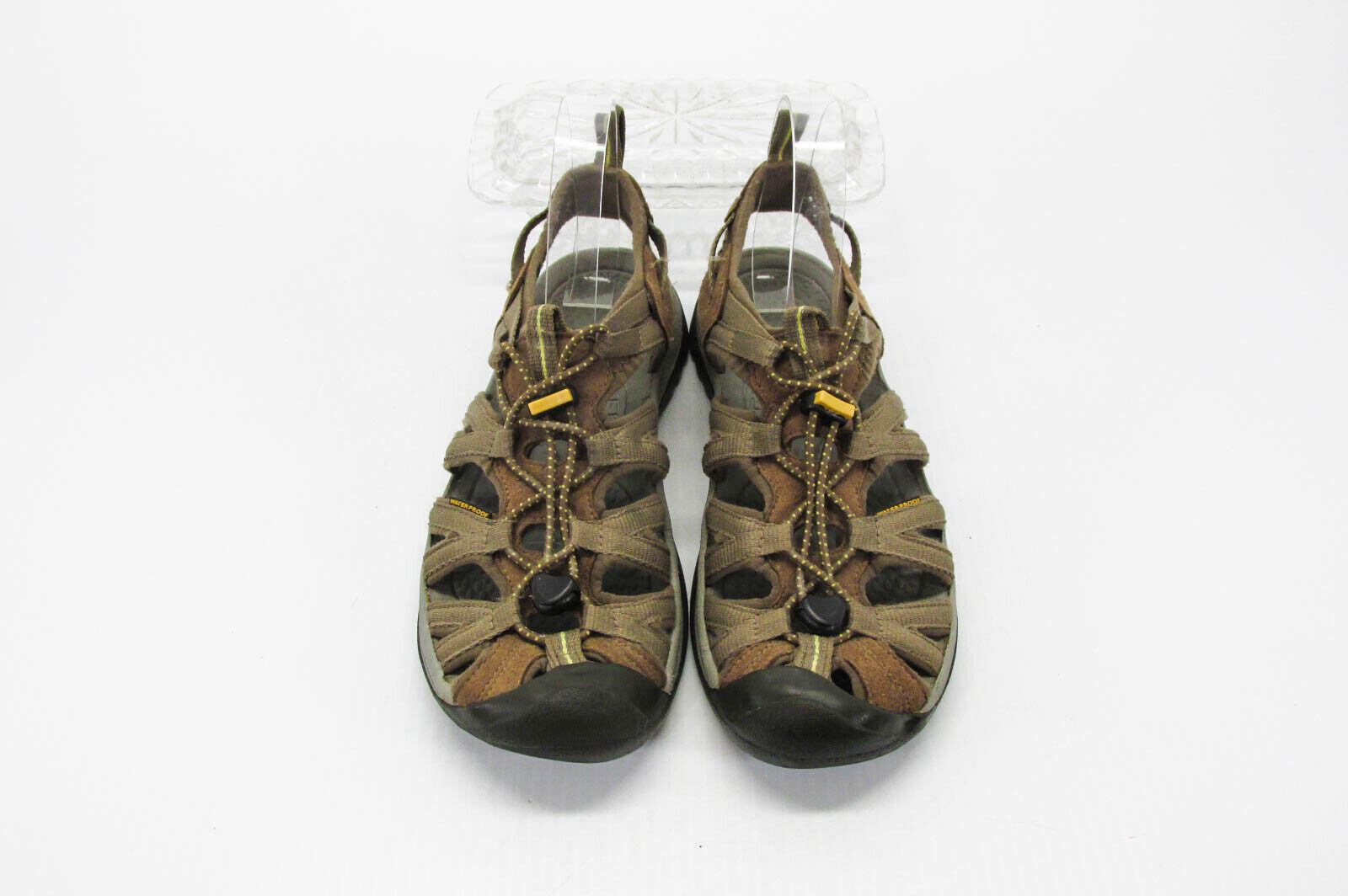 Scarpe da donna Keen Whisper taglia 8 5 M marrone sportive pescatore sandalo usate vq