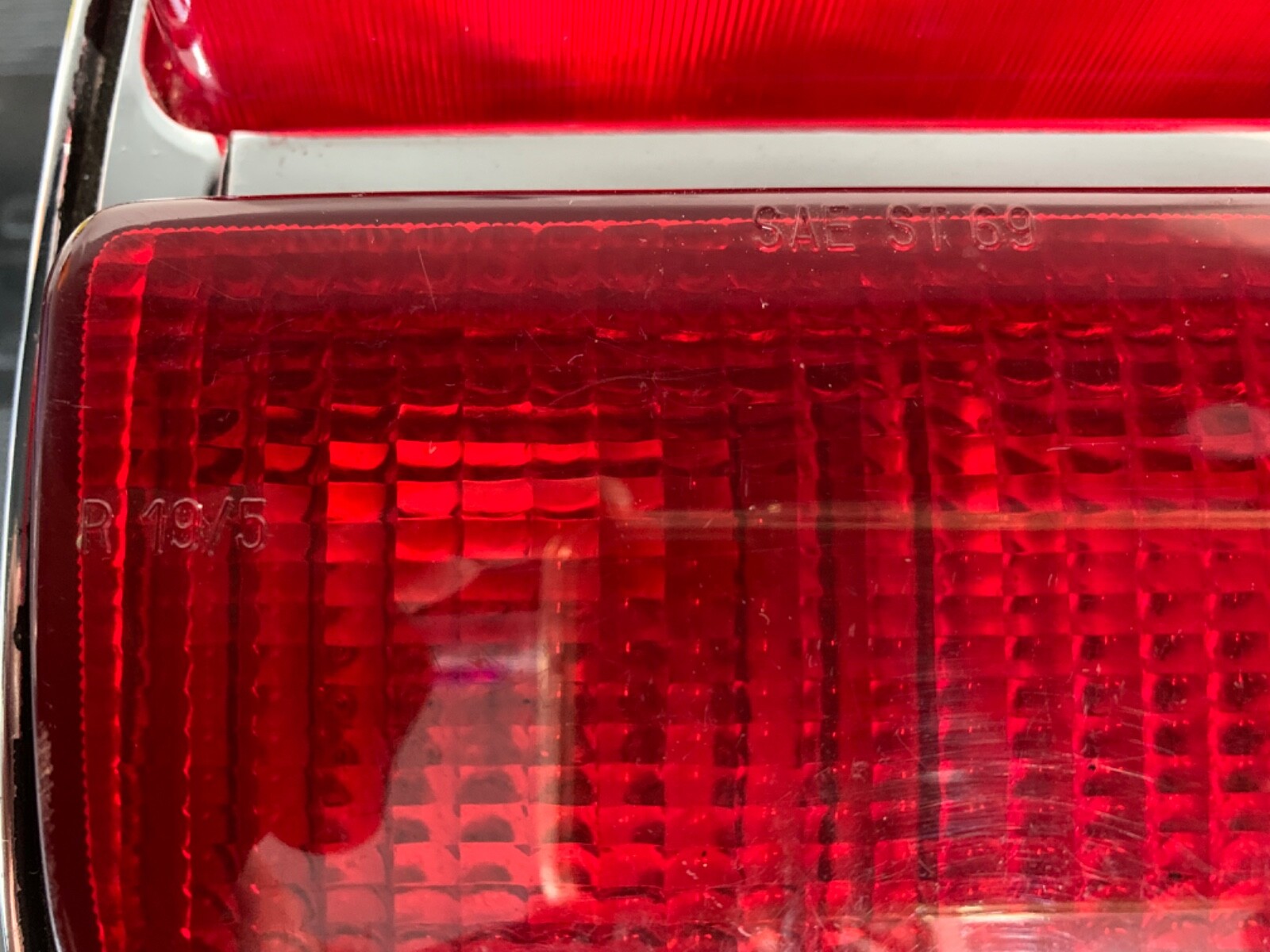 Left Rear Taillight  altissimo 105892 Fiat 124 Sport Coupe Lamborghini Urraco