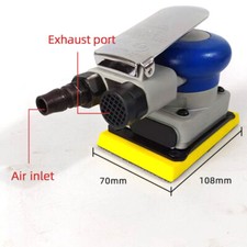 Pneumatic sander sandpaper machine square Car Air Sander Polisher 75x100mm