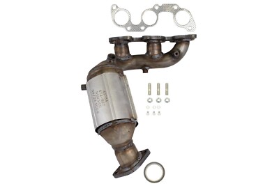 FITS:2006-2010 TOYOTA Highlander 3.3L Front & Rear Manifold Catalytic ...