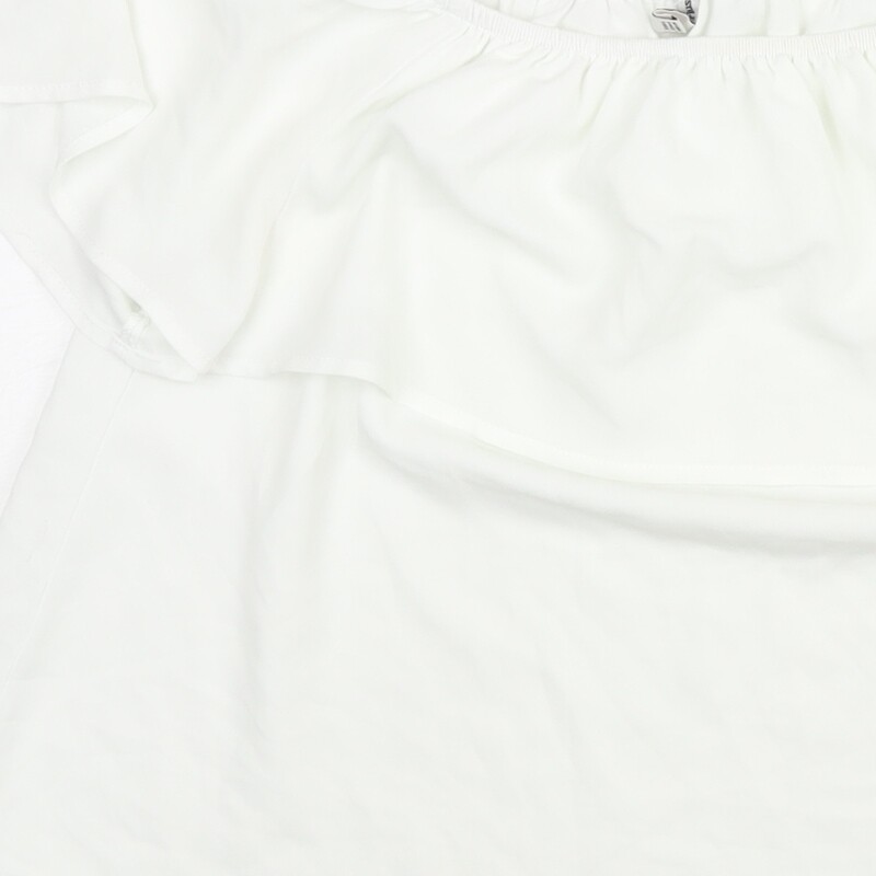 Stradivarius Womens White Polyester Basic Blouse … - image 9