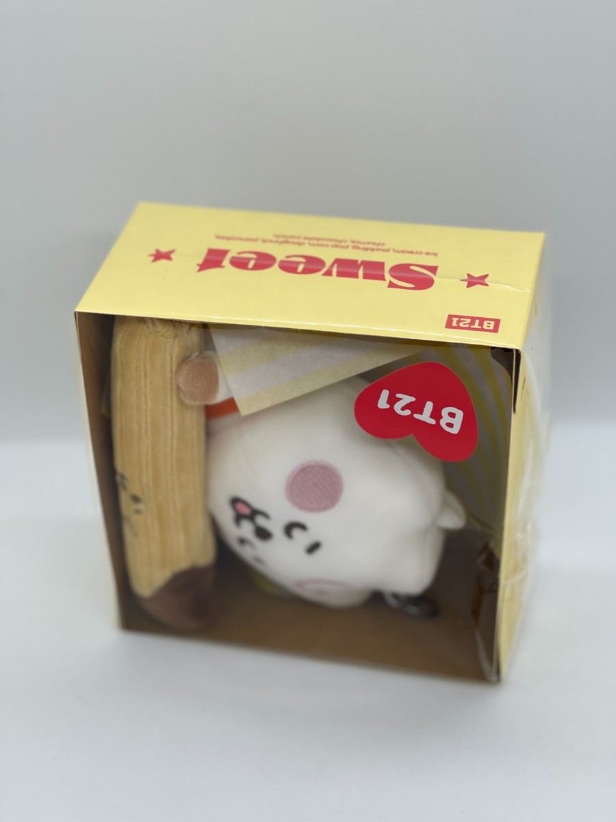 未開封❤︎BT21公式❤︎チュロスぬいぐるみクッション抱き枕 RJ★BTSJIN BTS Line Friends BT21 RJ BABY Jin SITTING DOLL Plush 8 Inches NWT