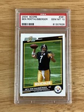 Ben Roethlisberger 2004 Score PSA 