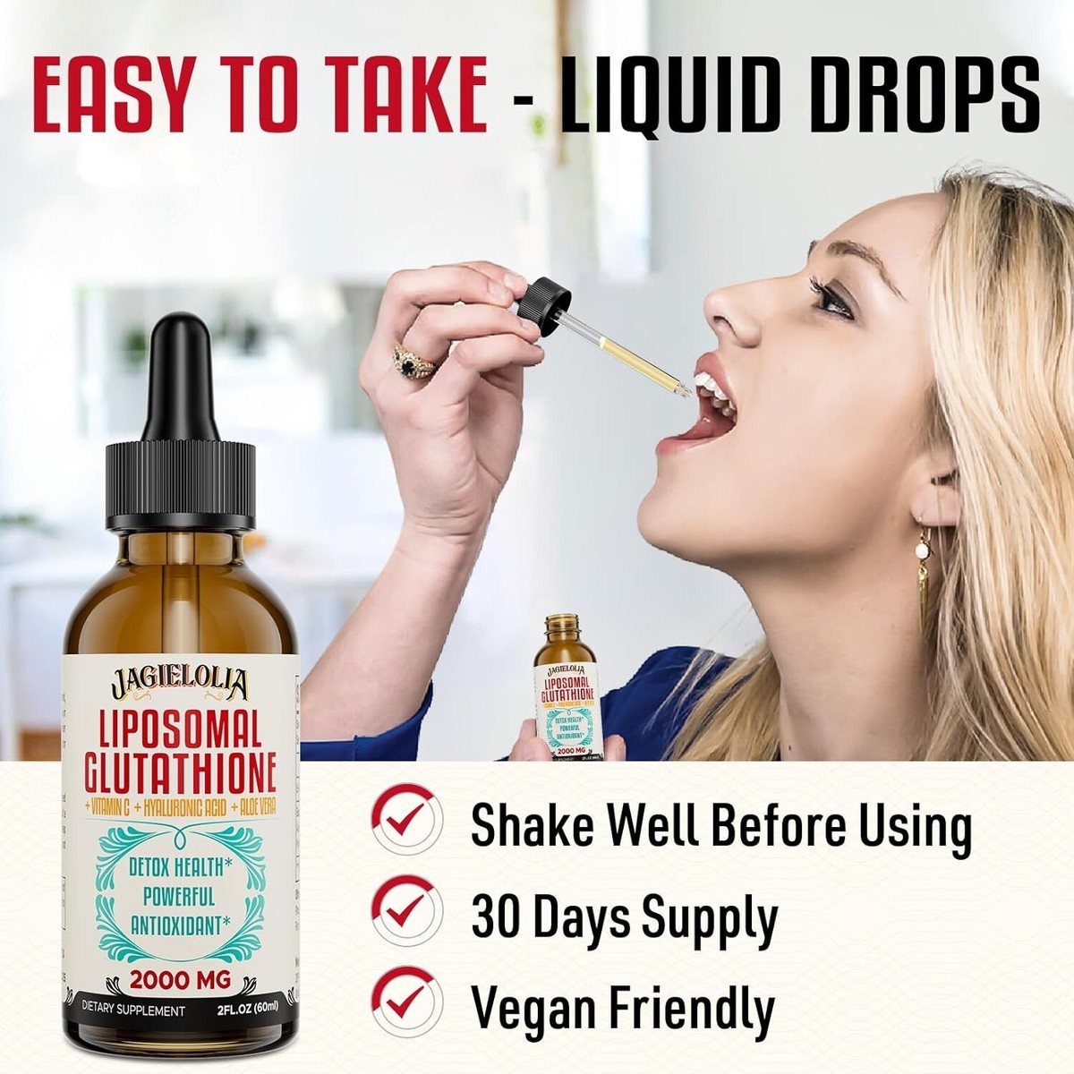 jagielolia liposomal glutathione review Jagielolia Liquido De Glutation Liposomal De 2000 Mg, Fabric