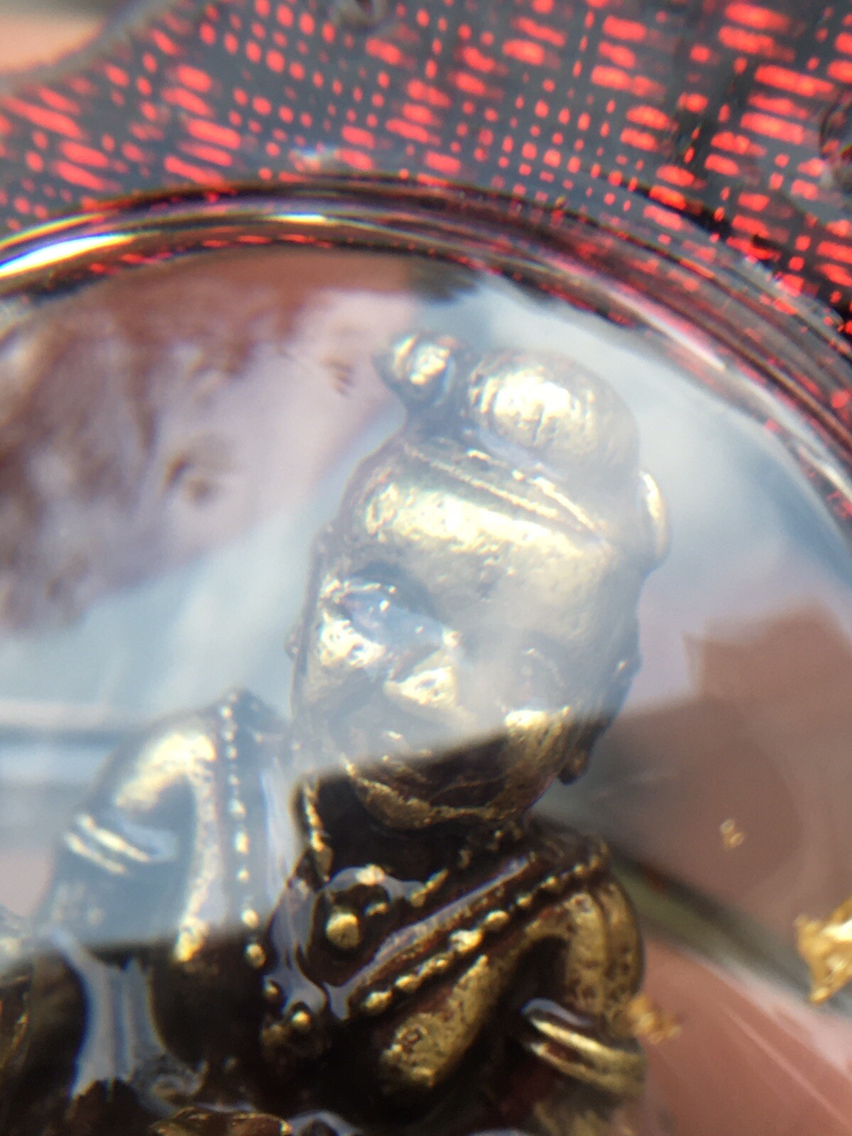 Kuman Thong In Oil Gamble Thai Amulet Fetish Talisman Charm Protection