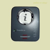 Brennenstuhl® ÜBerspannungsschutz Adapter ÜSs 13.500A Anthrazit Blitzschutz