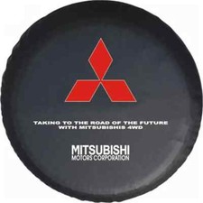 Copricerchi di scorta auto 15 pollici nuovi materiale vinile resistente per Mitsubishi