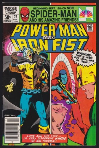 Power Man and Iron Fist Volume 1 #76 December 1981 - Foto 1 di 3