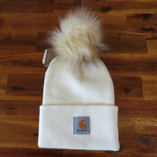 NWT Carhartt Winter White Beanie with 