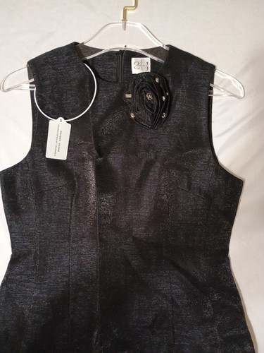 CHUNJAIAN, GZ Brand Sleeveless Dress Size M , Cocktail Mini Dress . NWT Crystal