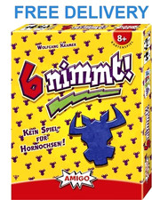 Amigo 4910 - Kartenspiel 6 Nimmt Wolfgang Kramer, deutsche Ausgabe, ab 8+ UK