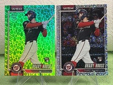 2026 TOPPS Series 1 2 Card Brady House Parallel Lot (RC) - Easter Green/Confetti