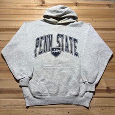 Vintage 90s Penn State Nittany Lions NCAA Graphic Fleece Pullover Hoodie USA XL