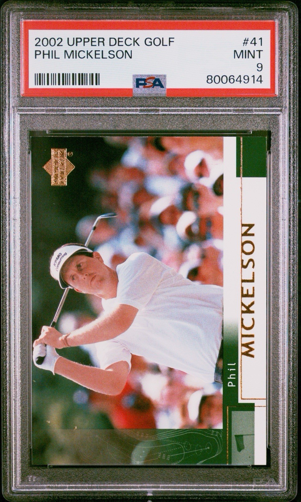 2002 Upper Deck - Phil Mickelson #41 (RC)