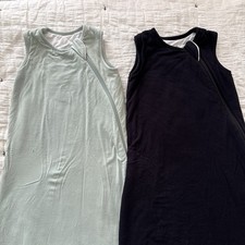 Kyte Baby Sleep Sack Blanket Size M 1.0 tog Bamboo Green Black Good