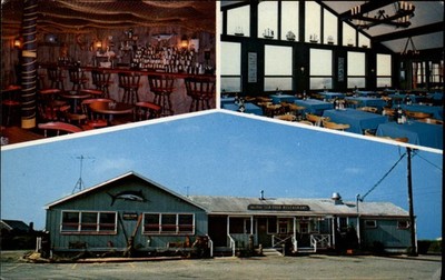 Dennisport Cape Cod Massachusetts ~ Swan River Seafood Restaurant ~ postcard