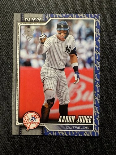 Aaron Judge #1 BLUE LOGO BORDER - 2026 Topps Series 1 - MLB Baseball Card