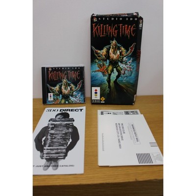 Killing Time 3DO Long Box Complete w/ Inserts Studio 3DO Horror FPS Tested