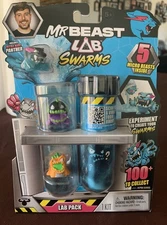 2024 NEW MR BEAST LAB SWARMS 5 Micro Beasts Lab Pack 1" Figures - SET OF 3