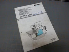 1988 Parts List Manual for Juki MOG-2504 2514 2516 Overedging Safety Stitch