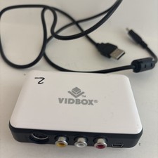 Vidbox VCDE8 Video Conversion VHS Beta Camcorder Tapes Convert to DVD for PC.