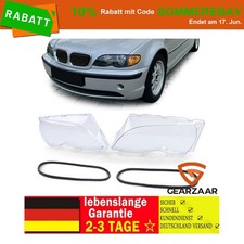 Halogen Xenon Scheinwerferglas Scheinwerfer Set f�r BMW E46 02-06 Limo Touring