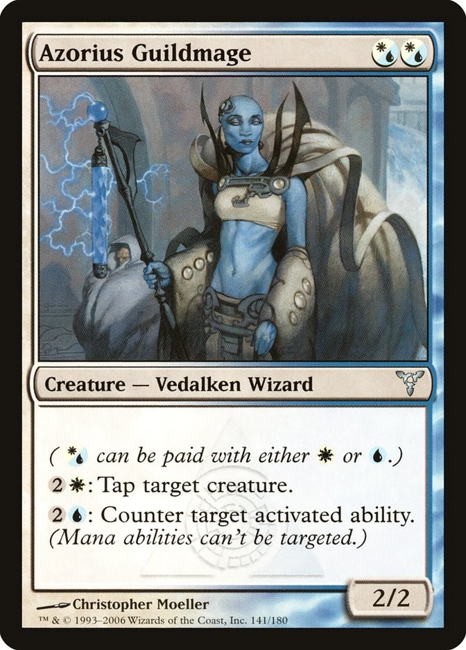 MTG Magic the Gathering Azorius Guildmage (141/190) Dissension LP