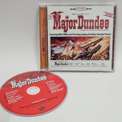 Major Dundee Original Soundtrack CD 2003 US DRG Records VG+ Tested