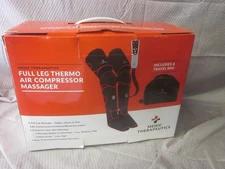 Medic Therapeutics Shiatsu Full Leg Thermo Air Compression Massager with Heat