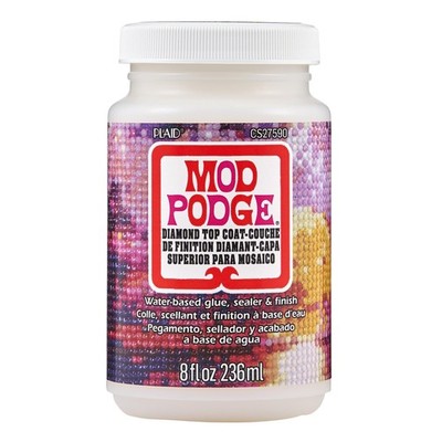 Diamond Top Coat, Premium All-in-Glue, Sealer, and Finish Perfect for Preserv...