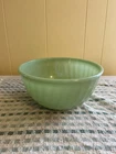JADITE JADEITE GREEN GLASS No. 15 SWIRL MIXING BOWL FIRE KING GREAT CONDITION