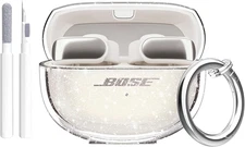 For Bose Ultra Open Earbuds Case Glitter,Cute Sparkle Bling for Bose Ultra Open