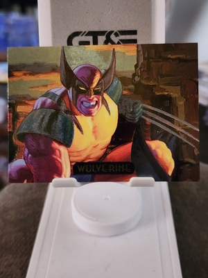 #ad #ad 1994 Wolverine Marvel Masterpieces Power Blast Foil Insert #9 of 9 Pack Fresh NM $6.99