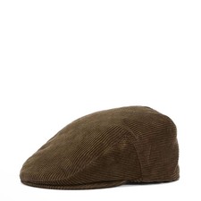 Image of Barbour Westdale Cord Flat Cap Olive