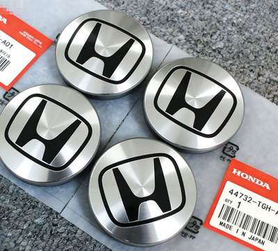 #ad 4X For Honda Fit Civic Insight Wheel Center Chrome Caps Hubcaps 1999 14 2.25 in $12.59