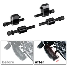 Driver Floorboard Footboards Spacer Extension Kit For Touring Street Road Glide thumbnail 2