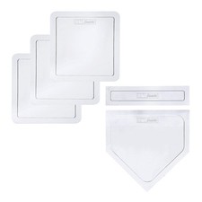 Franklin Sports MLB Baseball 5-Piece Deluxe Throw Down Rubber-Tek Base Set   ...