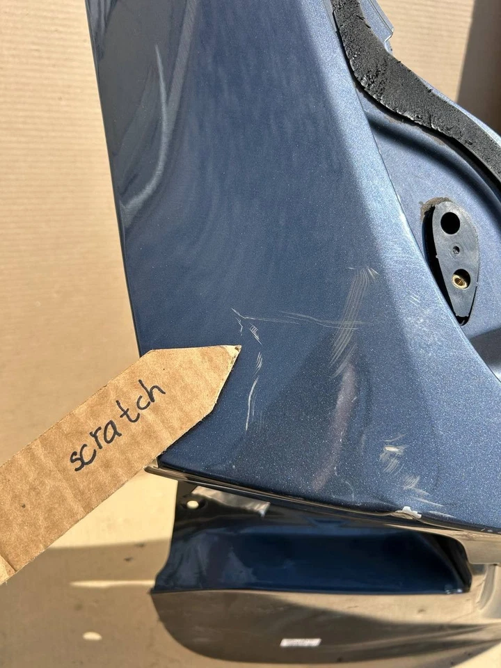 16-20 Tesla Model X porta traseira porta traseira porta elevatória fabricante de equipamento original com amassado e arranhões - Imagem 4 de 4