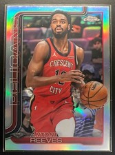 2025-26 Topps Chrome Antonio Reeves #108 Refractor Pelicans