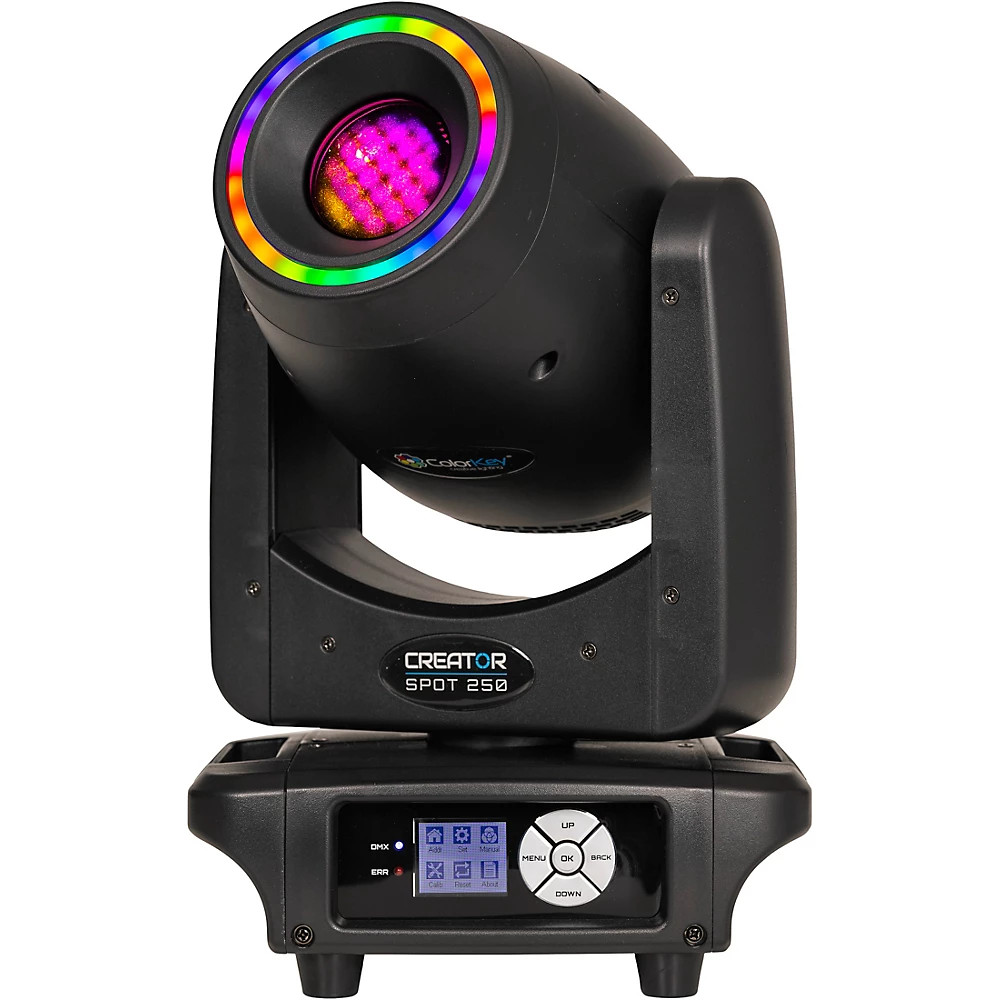 ColorKey Creator Spot 250 200W LED Moving Head Spot with Halo 144790₽