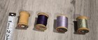 Lot Of 4 Vintage Coats & Clark Wooden Spools Of Thread — photo 4