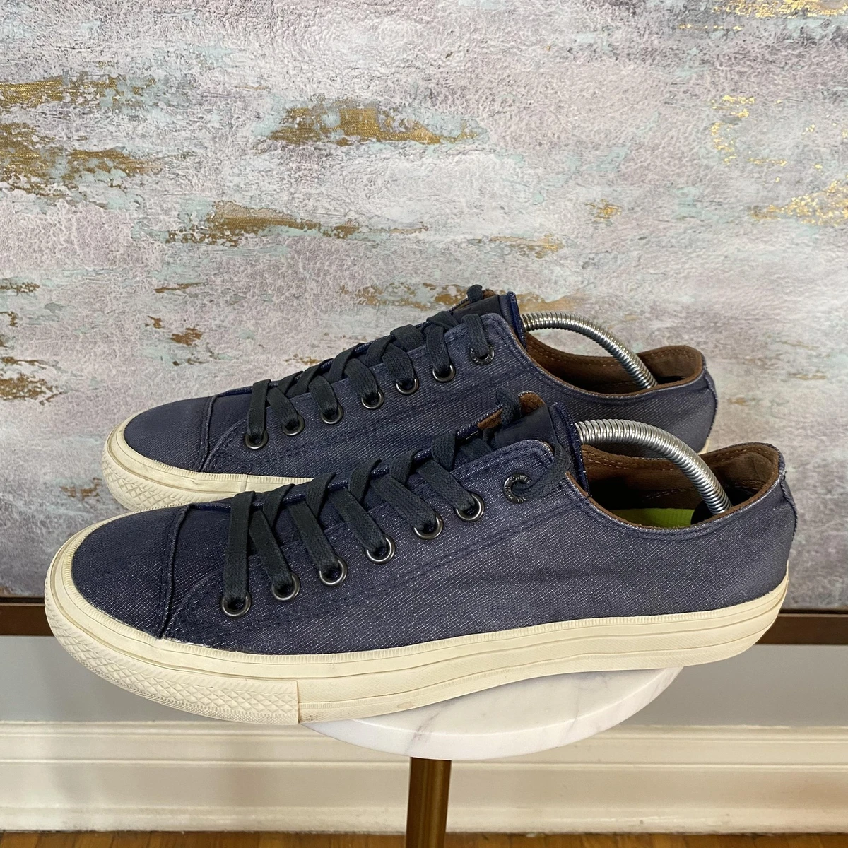 Converse x John Varvatos Chuck II Herringbone Stripe Low Top Unisex Shoe Sz 7/9 CONVERSE x JOHN VARVATOS Chuck Taylor All | Mercari main image 3