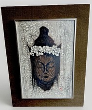 Signed KAWANO, Kaoru (1916-1965) Kaoru Kawano - Buddha with Flower 先の頭 Rare hTF
