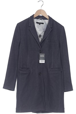 Opus Mantel Damen Jacke Parka Gr. EU 38 Baumwolle Marineblau #fcy61wd