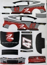 Custom 2026 Ricky Stenhouse 47 Pylon 1/64 Scale NASCAR Peel  Stick Decals