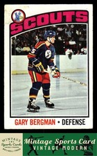 1976-77 Topps - Gary Bergman - #159 Kansas City Scouts