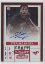 2017 Panini Contenders Draft Picks College Ticket 51/99 Sterling Brown Auto fm0