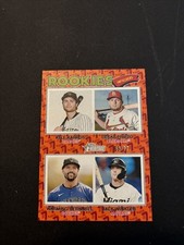 2026 Topps Heritage - Quad Rookies Warming Bernabel, Cesar Prieto, Kyle...